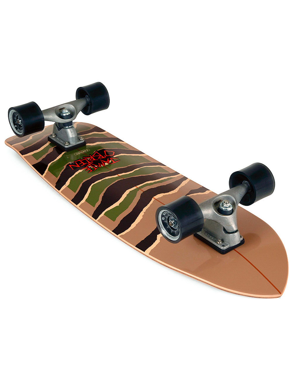 CARVER 33.5" JOB CAMO TIGER SURFSKATE COMPLATE (2022) - CX RAW