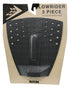 FIREWIRE LOWRIDER THIN 3PC ARCH TRACTION PAD - BLACK/CHARCOAL