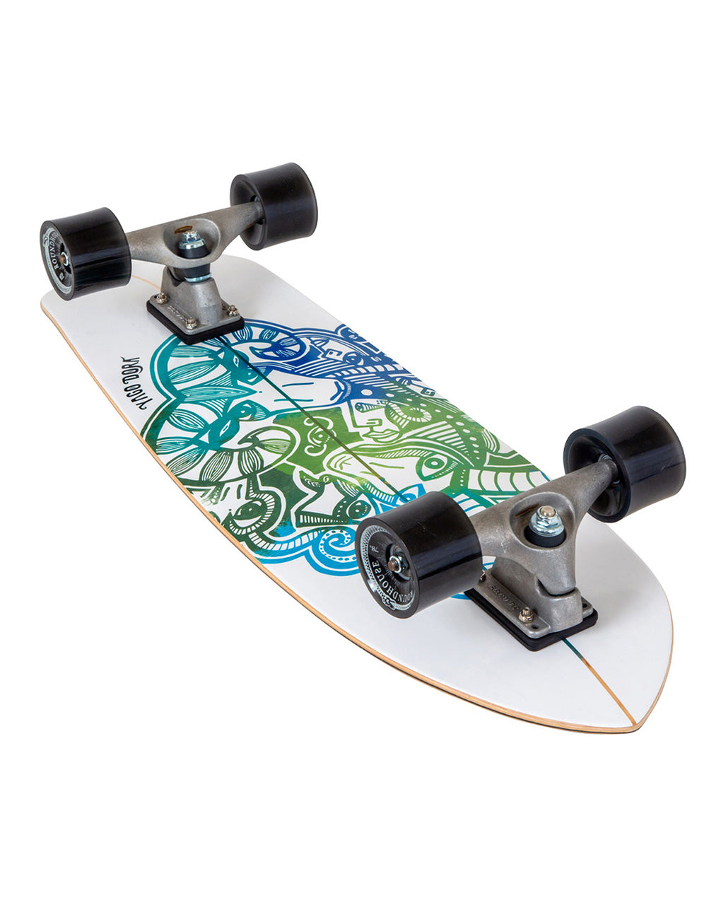 CARVER 30.75" YAGO SKINNY GOAT SURFSKATE COMPLATE (2021) - CX RAW