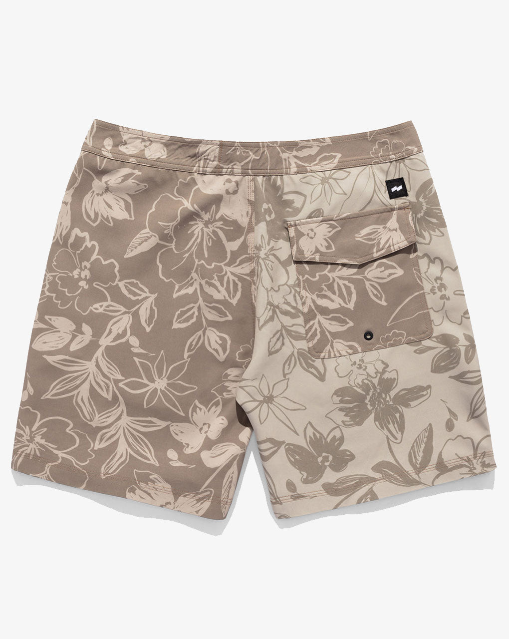 INVERSE BOARDSHORT - WALNUT