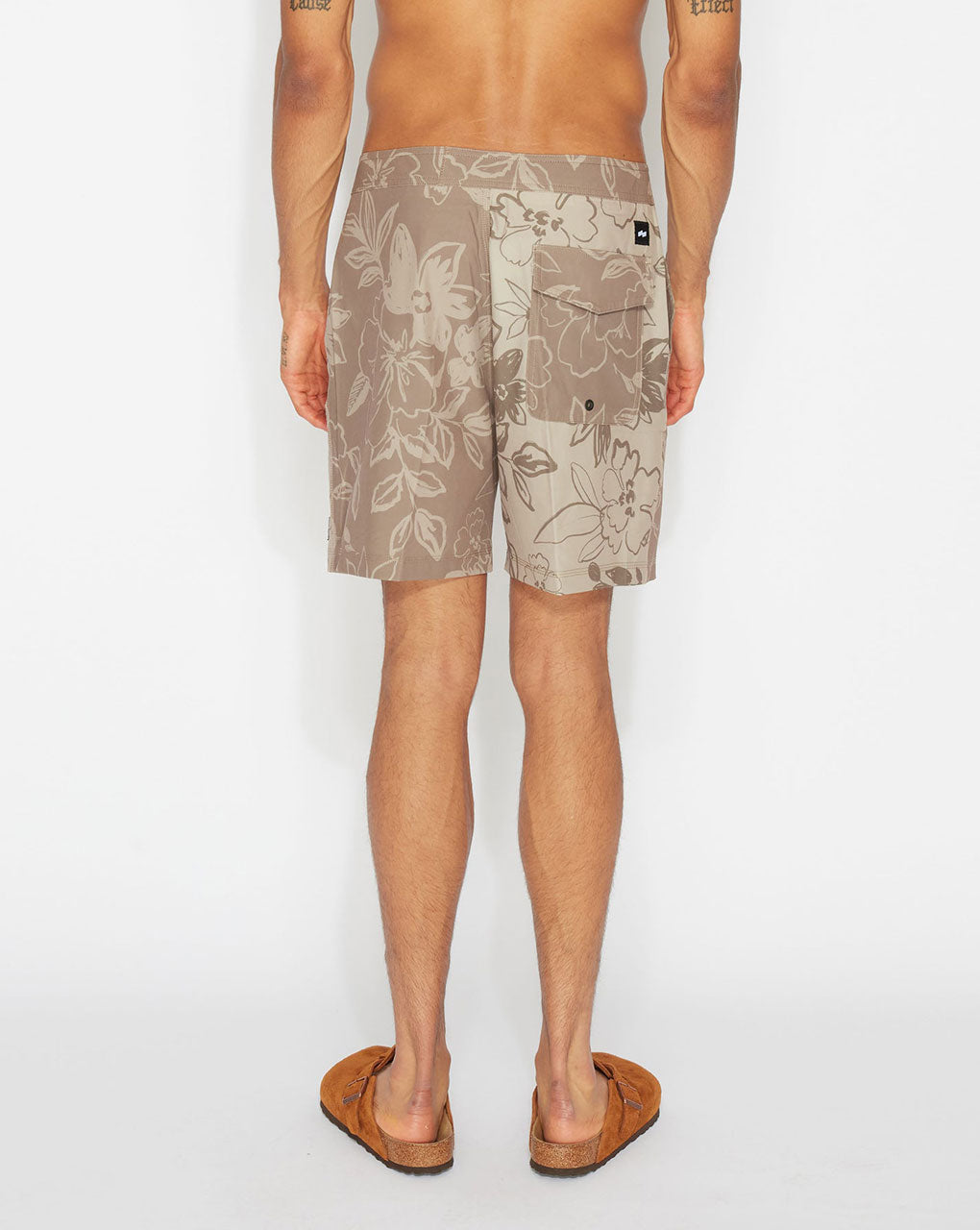 INVERSE BOARDSHORT - WALNUT