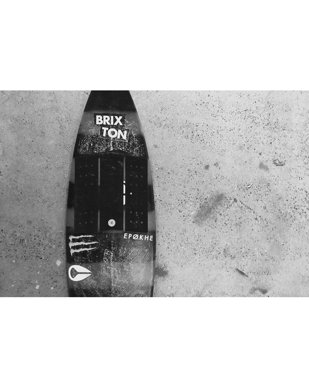 OCTOPUS FRONT DECK II CORDUROY GRIP - BLACK