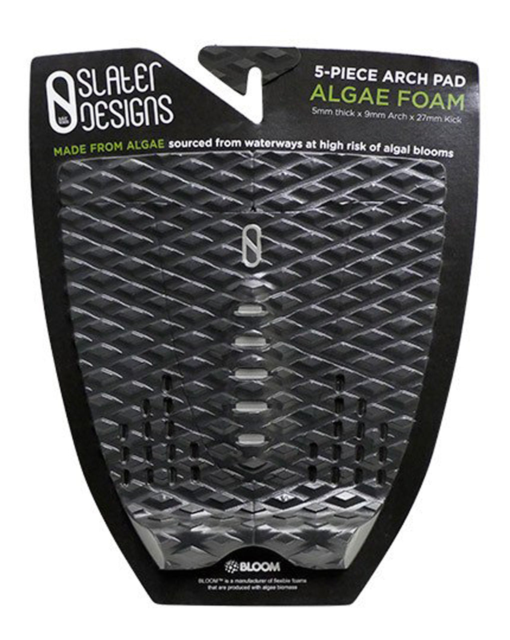 SLATER DESIGNS 5PC ARCH TRACTION PAD BLACK