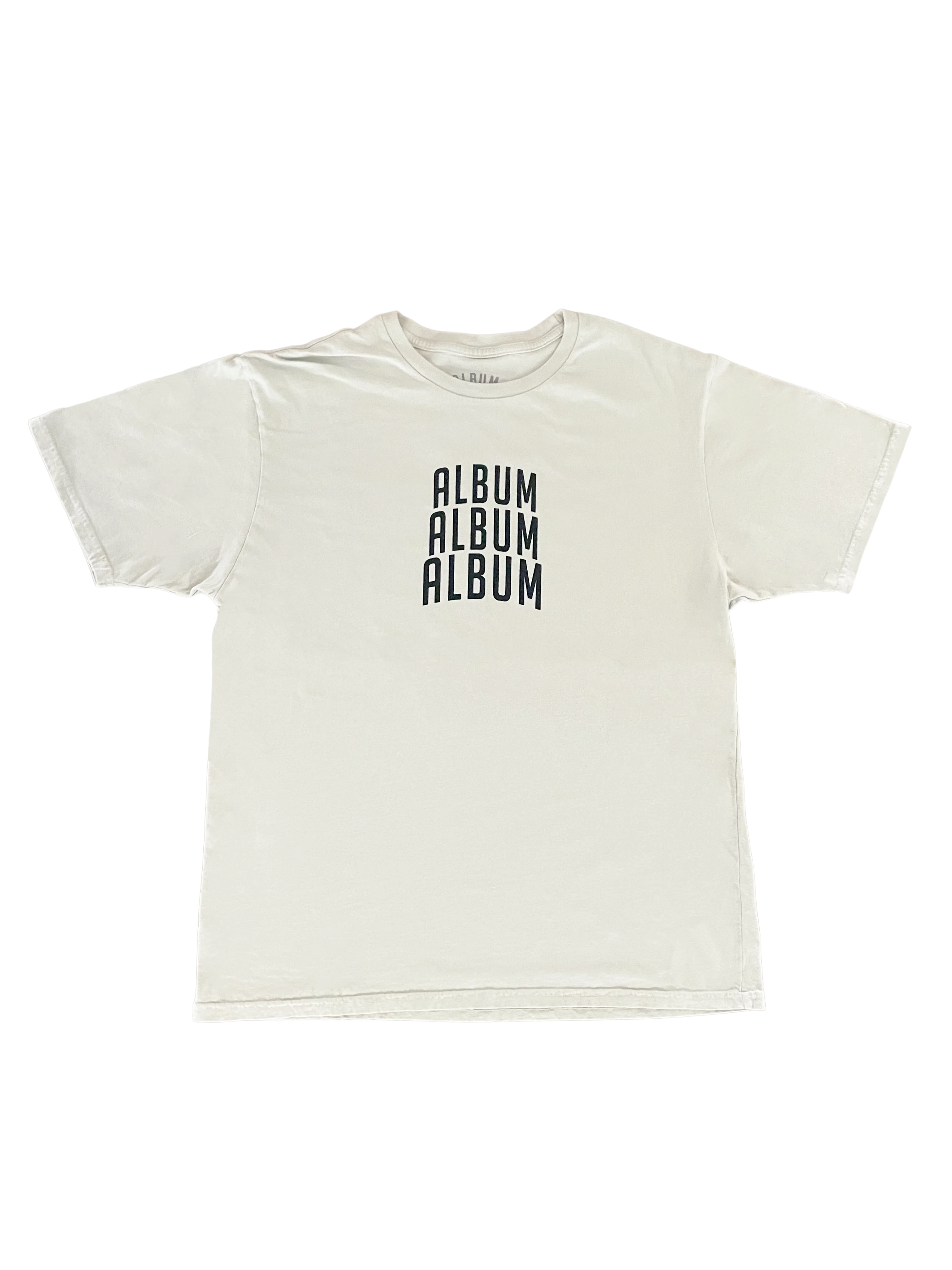 ALBUM STACK TEE - TAN