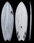 VOLCANIC SEASIDE - 5'10" X 22 5/8 X 2 11/16, 39.4L FUTURES