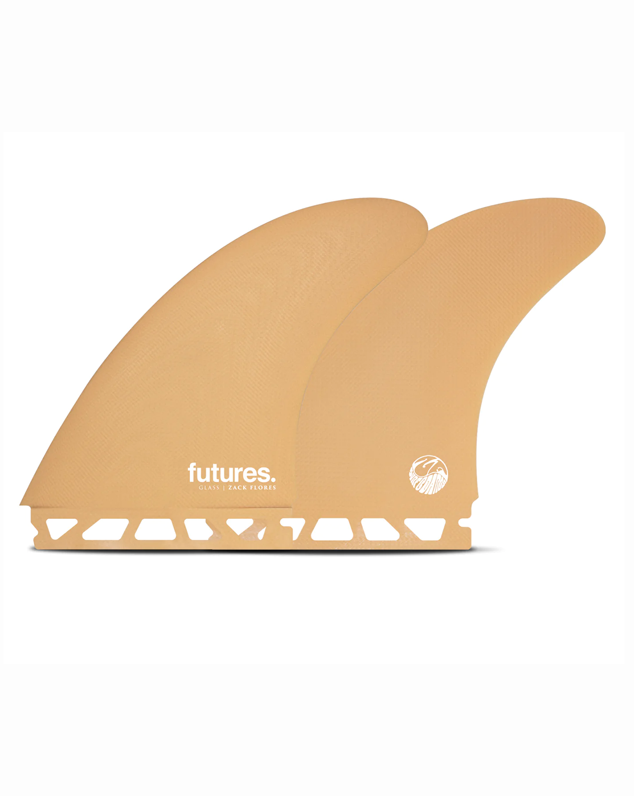 FUTURES. ZACK FLORES FIBERGLASS TWIN - ORANGE